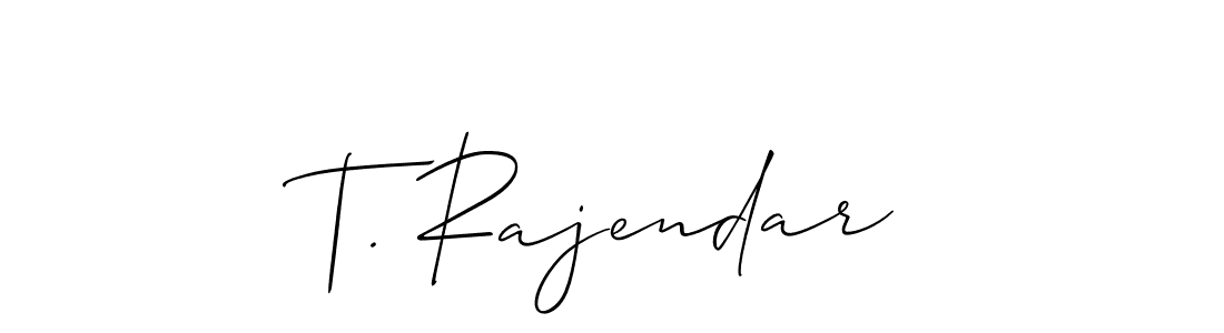 Check out images of Autograph of T. Rajendar name. Actor T. Rajendar Signature Style. Allison_Script is a professional sign style online. T. Rajendar signature style 2 images and pictures png