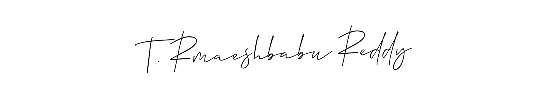 Check out images of Autograph of T. Rmaeshbabu Reddy name. Actor T. Rmaeshbabu Reddy Signature Style. Allison_Script is a professional sign style online. T. Rmaeshbabu Reddy signature style 2 images and pictures png