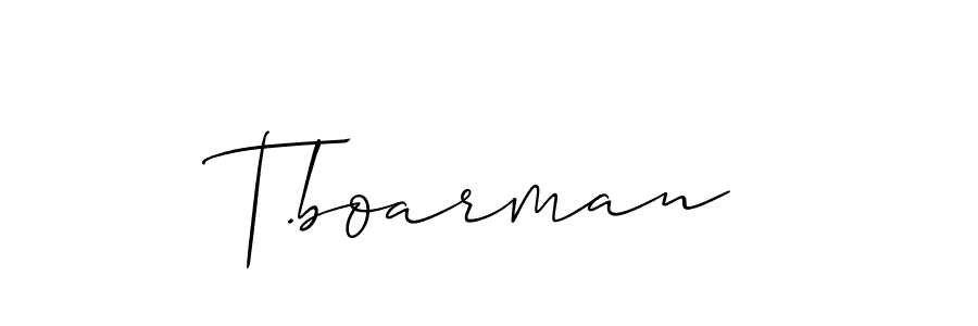 This is the best signature style for the T.boarman name. Also you like these signature font (Allison_Script). Mix name signature. T.boarman signature style 2 images and pictures png