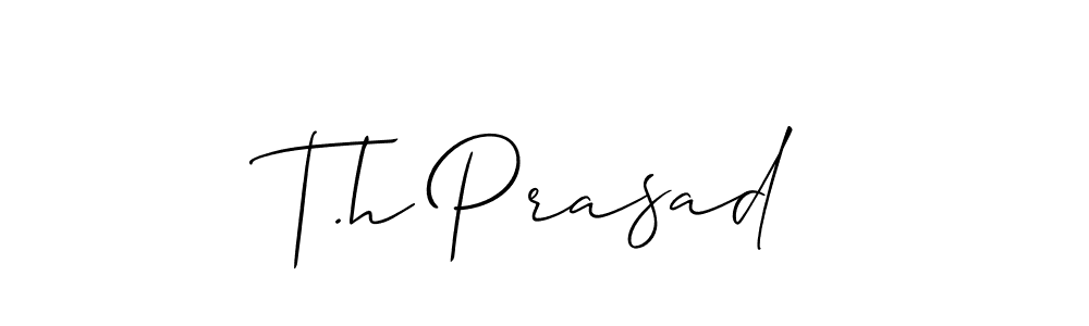 Here are the top 10 professional signature styles for the name T.h Prasad. These are the best autograph styles you can use for your name. T.h Prasad signature style 2 images and pictures png