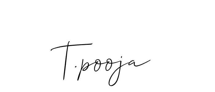 See photos of T.pooja official signature by Spectra . Check more albums & portfolios. Read reviews & check more about Allison_Script font. T.pooja signature style 2 images and pictures png