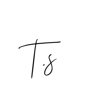 This is the best signature style for the T.s name. Also you like these signature font (Allison_Script). Mix name signature. T.s signature style 2 images and pictures png