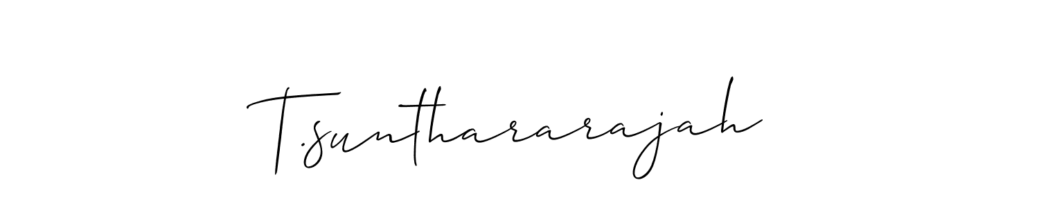 Check out images of Autograph of T.sunthararajah name. Actor T.sunthararajah Signature Style. Allison_Script is a professional sign style online. T.sunthararajah signature style 2 images and pictures png