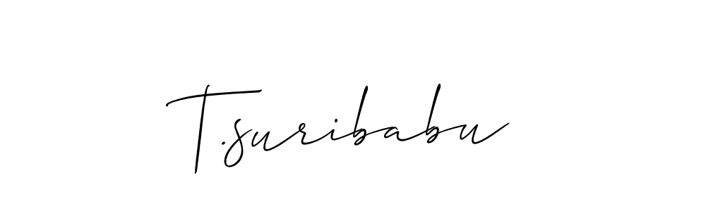 See photos of T.suribabu official signature by Spectra . Check more albums & portfolios. Read reviews & check more about Allison_Script font. T.suribabu signature style 2 images and pictures png