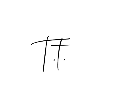 Make a beautiful signature design for name T.t.. Use this online signature maker to create a handwritten signature for free. T.t. signature style 2 images and pictures png