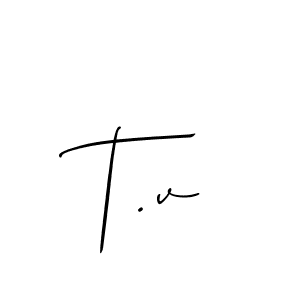 You can use this online signature creator to create a handwritten signature for the name T.v. This is the best online autograph maker. T.v signature style 2 images and pictures png