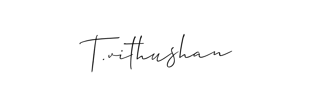 This is the best signature style for the T.vithushan name. Also you like these signature font (Allison_Script). Mix name signature. T.vithushan signature style 2 images and pictures png