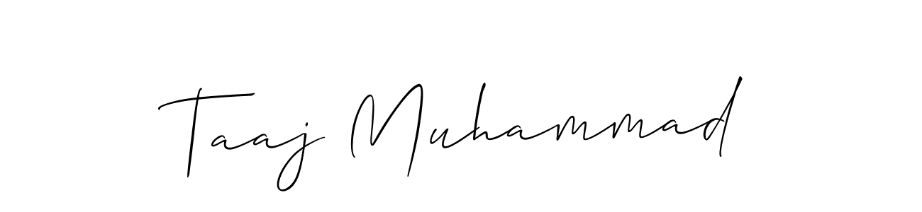 Check out images of Autograph of Taaj Muhammad name. Actor Taaj Muhammad Signature Style. Allison_Script is a professional sign style online. Taaj Muhammad signature style 2 images and pictures png