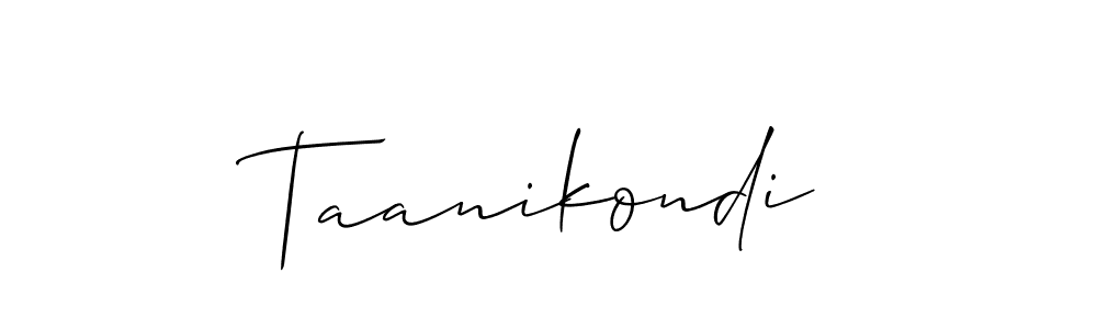 You can use this online signature creator to create a handwritten signature for the name Taanikondi. This is the best online autograph maker. Taanikondi signature style 2 images and pictures png