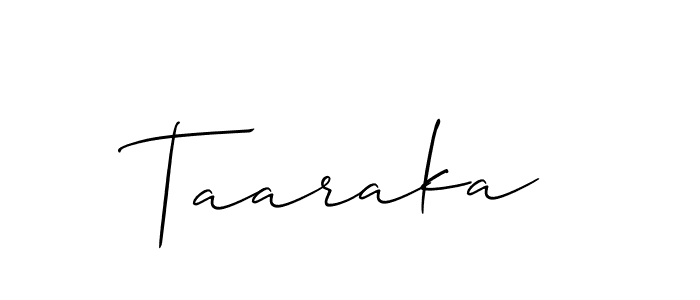 How to Draw Taaraka signature style? Allison_Script is a latest design signature styles for name Taaraka. Taaraka signature style 2 images and pictures png