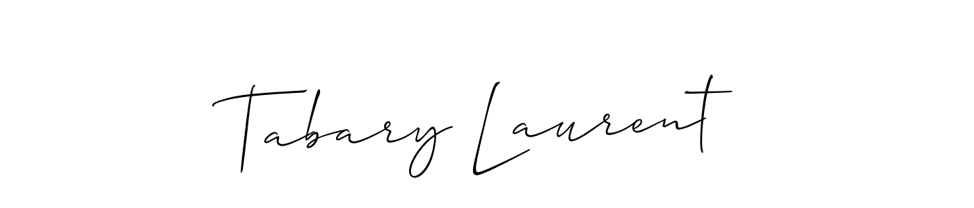 Make a short Tabary Laurent signature style. Manage your documents anywhere anytime using Allison_Script. Create and add eSignatures, submit forms, share and send files easily. Tabary Laurent signature style 2 images and pictures png