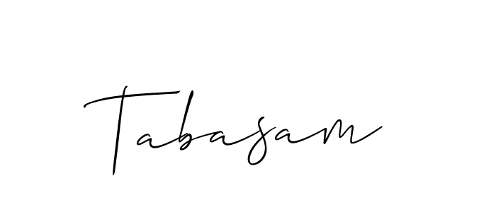 Make a beautiful signature design for name Tabasam. Use this online signature maker to create a handwritten signature for free. Tabasam signature style 2 images and pictures png