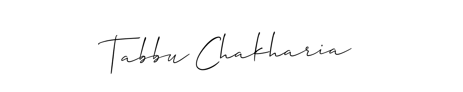 You can use this online signature creator to create a handwritten signature for the name Tabbu Chakharia. This is the best online autograph maker. Tabbu Chakharia signature style 2 images and pictures png