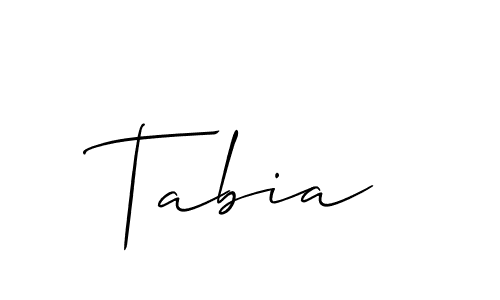 Also You can easily find your signature by using the search form. We will create Tabia name handwritten signature images for you free of cost using Allison_Script sign style. Tabia signature style 2 images and pictures png