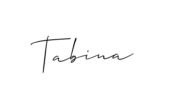 Once you've used our free online signature maker to create your best signature Allison_Script style, it's time to enjoy all of the benefits that Tabina name signing documents. Tabina signature style 2 images and pictures png