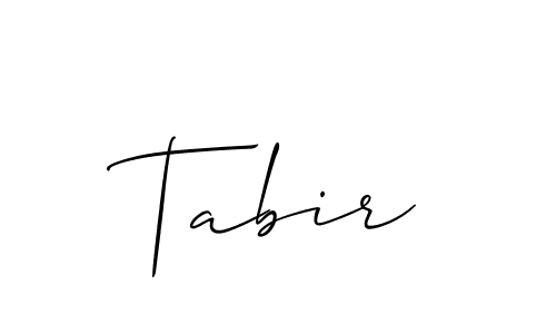 How to make Tabir name signature. Use Allison_Script style for creating short signs online. This is the latest handwritten sign. Tabir signature style 2 images and pictures png