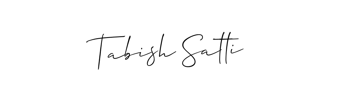 You can use this online signature creator to create a handwritten signature for the name Tabish Satti. This is the best online autograph maker. Tabish Satti signature style 2 images and pictures png