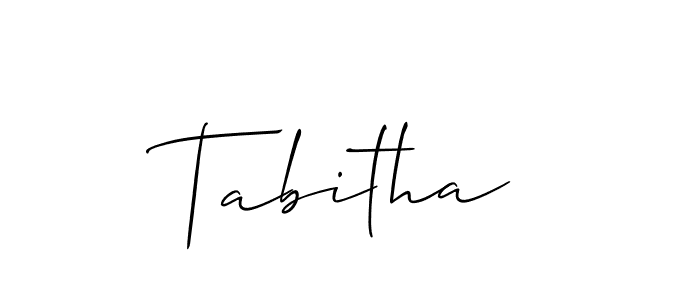 Make a short Tabitha signature style. Manage your documents anywhere anytime using Allison_Script. Create and add eSignatures, submit forms, share and send files easily. Tabitha signature style 2 images and pictures png