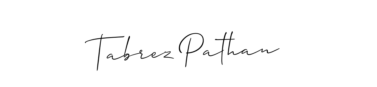 Make a beautiful signature design for name Tabrez Pathan. Use this online signature maker to create a handwritten signature for free. Tabrez Pathan signature style 2 images and pictures png