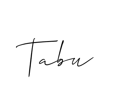 Once you've used our free online signature maker to create your best signature Allison_Script style, it's time to enjoy all of the benefits that Tabu name signing documents. Tabu signature style 2 images and pictures png