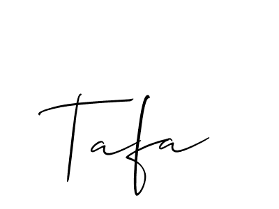 You can use this online signature creator to create a handwritten signature for the name Tafa. This is the best online autograph maker. Tafa signature style 2 images and pictures png