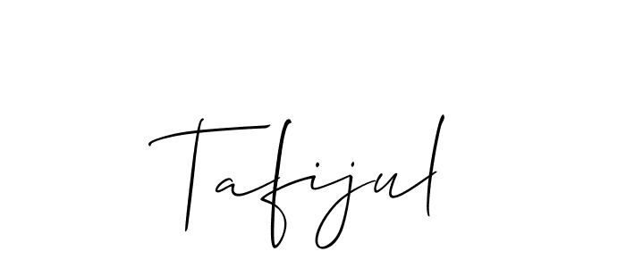 Create a beautiful signature design for name Tafijul. With this signature (Allison_Script) fonts, you can make a handwritten signature for free. Tafijul signature style 2 images and pictures png
