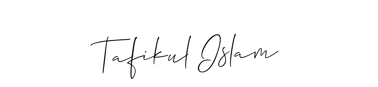 It looks lik you need a new signature style for name Tafikul Islam. Design unique handwritten (Allison_Script) signature with our free signature maker in just a few clicks. Tafikul Islam signature style 2 images and pictures png