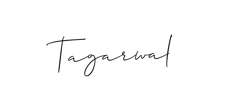 Also we have Tagarwal name is the best signature style. Create professional handwritten signature collection using Allison_Script autograph style. Tagarwal signature style 2 images and pictures png