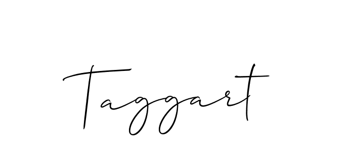 Allison_Script is a professional signature style that is perfect for those who want to add a touch of class to their signature. It is also a great choice for those who want to make their signature more unique. Get Taggart name to fancy signature for free. Taggart signature style 2 images and pictures png