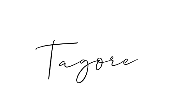 Create a beautiful signature design for name Tagore. With this signature (Allison_Script) fonts, you can make a handwritten signature for free. Tagore signature style 2 images and pictures png