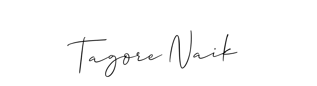 It looks lik you need a new signature style for name Tagore Naik. Design unique handwritten (Allison_Script) signature with our free signature maker in just a few clicks. Tagore Naik signature style 2 images and pictures png