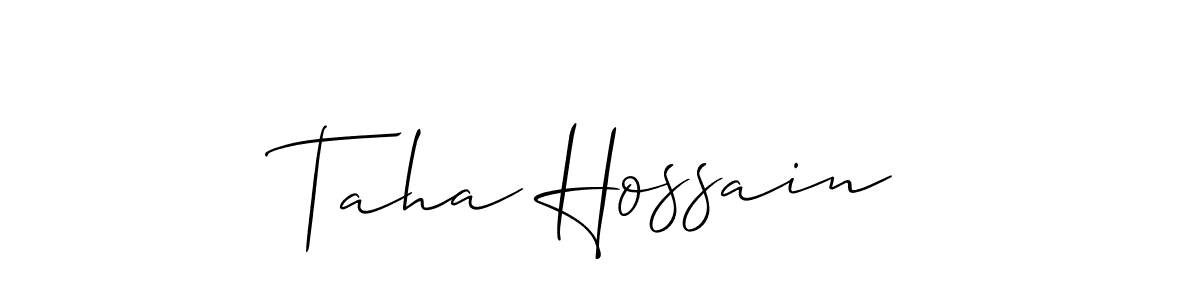 You can use this online signature creator to create a handwritten signature for the name Taha Hossain. This is the best online autograph maker. Taha Hossain signature style 2 images and pictures png