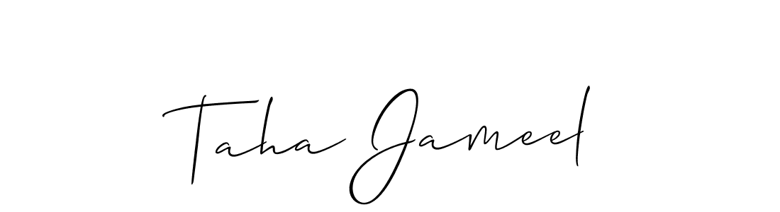 Here are the top 10 professional signature styles for the name Taha Jameel. These are the best autograph styles you can use for your name. Taha Jameel signature style 2 images and pictures png