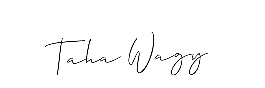 This is the best signature style for the Taha Wagy name. Also you like these signature font (Allison_Script). Mix name signature. Taha Wagy signature style 2 images and pictures png