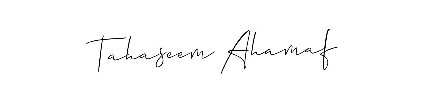 Here are the top 10 professional signature styles for the name Tahaseem Ahamaf. These are the best autograph styles you can use for your name. Tahaseem Ahamaf signature style 2 images and pictures png