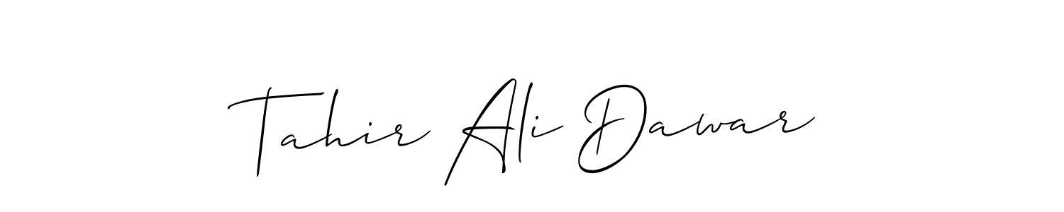 You can use this online signature creator to create a handwritten signature for the name Tahir Ali Dawar. This is the best online autograph maker. Tahir Ali Dawar signature style 2 images and pictures png