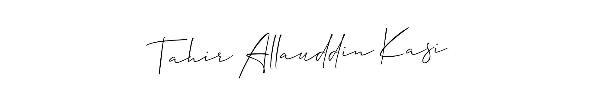 Best and Professional Signature Style for Tahir Allauddin Kasi. Allison_Script Best Signature Style Collection. Tahir Allauddin Kasi signature style 2 images and pictures png