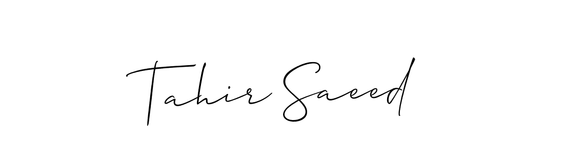 See photos of Tahir Saeed official signature by Spectra . Check more albums & portfolios. Read reviews & check more about Allison_Script font. Tahir Saeed signature style 2 images and pictures png