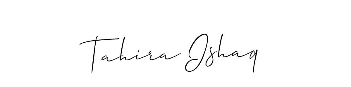 You can use this online signature creator to create a handwritten signature for the name Tahira Ishaq. This is the best online autograph maker. Tahira Ishaq signature style 2 images and pictures png