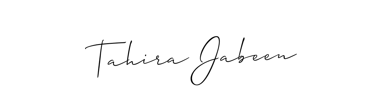 Best and Professional Signature Style for Tahira Jabeen. Allison_Script Best Signature Style Collection. Tahira Jabeen signature style 2 images and pictures png