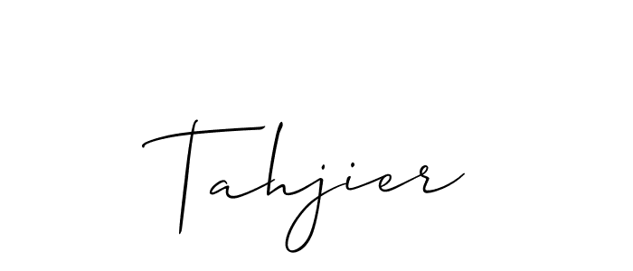 You can use this online signature creator to create a handwritten signature for the name Tahjier. This is the best online autograph maker. Tahjier signature style 2 images and pictures png