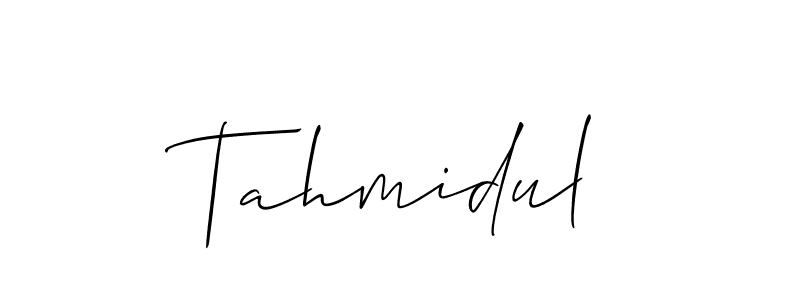 Make a short Tahmidul signature style. Manage your documents anywhere anytime using Allison_Script. Create and add eSignatures, submit forms, share and send files easily. Tahmidul signature style 2 images and pictures png