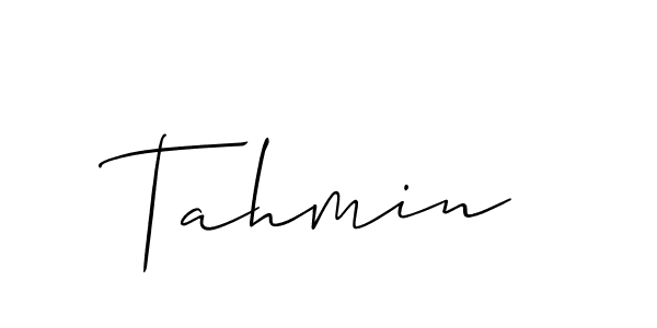 Tahmin stylish signature style. Best Handwritten Sign (Allison_Script) for my name. Handwritten Signature Collection Ideas for my name Tahmin. Tahmin signature style 2 images and pictures png