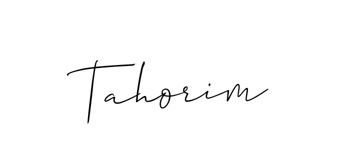 Similarly Allison_Script is the best handwritten signature design. Signature creator online .You can use it as an online autograph creator for name Tahorim. Tahorim signature style 2 images and pictures png