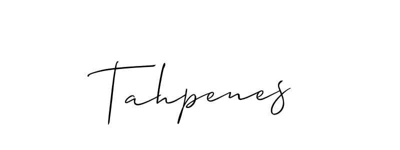 You can use this online signature creator to create a handwritten signature for the name Tahpenes. This is the best online autograph maker. Tahpenes signature style 2 images and pictures png