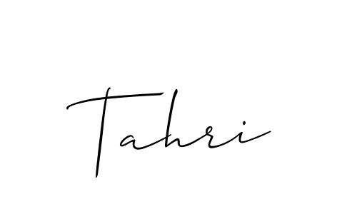 How to Draw Tahri signature style? Allison_Script is a latest design signature styles for name Tahri. Tahri signature style 2 images and pictures png