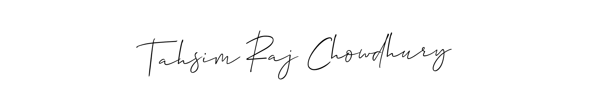 if you are searching for the best signature style for your name Tahsim Raj Chowdhury. so please give up your signature search. here we have designed multiple signature styles  using Allison_Script. Tahsim Raj Chowdhury signature style 2 images and pictures png