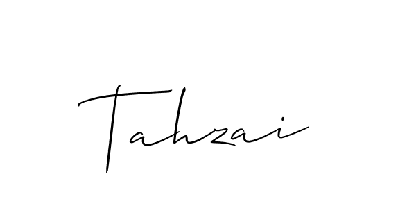 Make a beautiful signature design for name Tahzai. With this signature (Allison_Script) style, you can create a handwritten signature for free. Tahzai signature style 2 images and pictures png