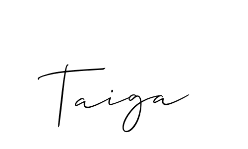 It looks lik you need a new signature style for name Taiga. Design unique handwritten (Allison_Script) signature with our free signature maker in just a few clicks. Taiga signature style 2 images and pictures png