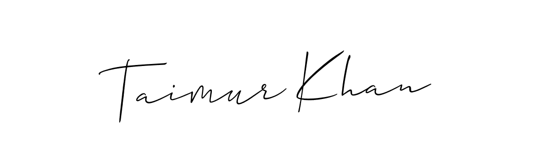 How to Draw Taimur Khan signature style? Allison_Script is a latest design signature styles for name Taimur Khan. Taimur Khan signature style 2 images and pictures png